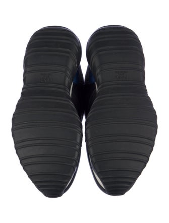 Fendi Zucca FF Logo Leather Sneakers