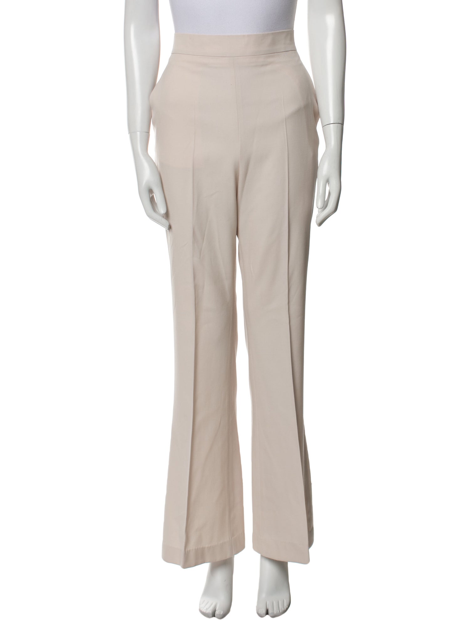 Fendi Virgin Wool Wide Leg Pants