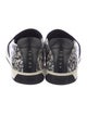 Fendi Monsters Motif Leather Sneakers
