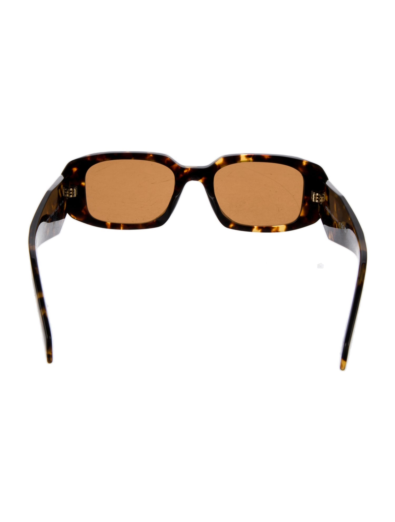 Prada Square Mirrored Sunglasses