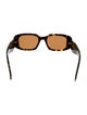 Prada Square Mirrored Sunglasses
