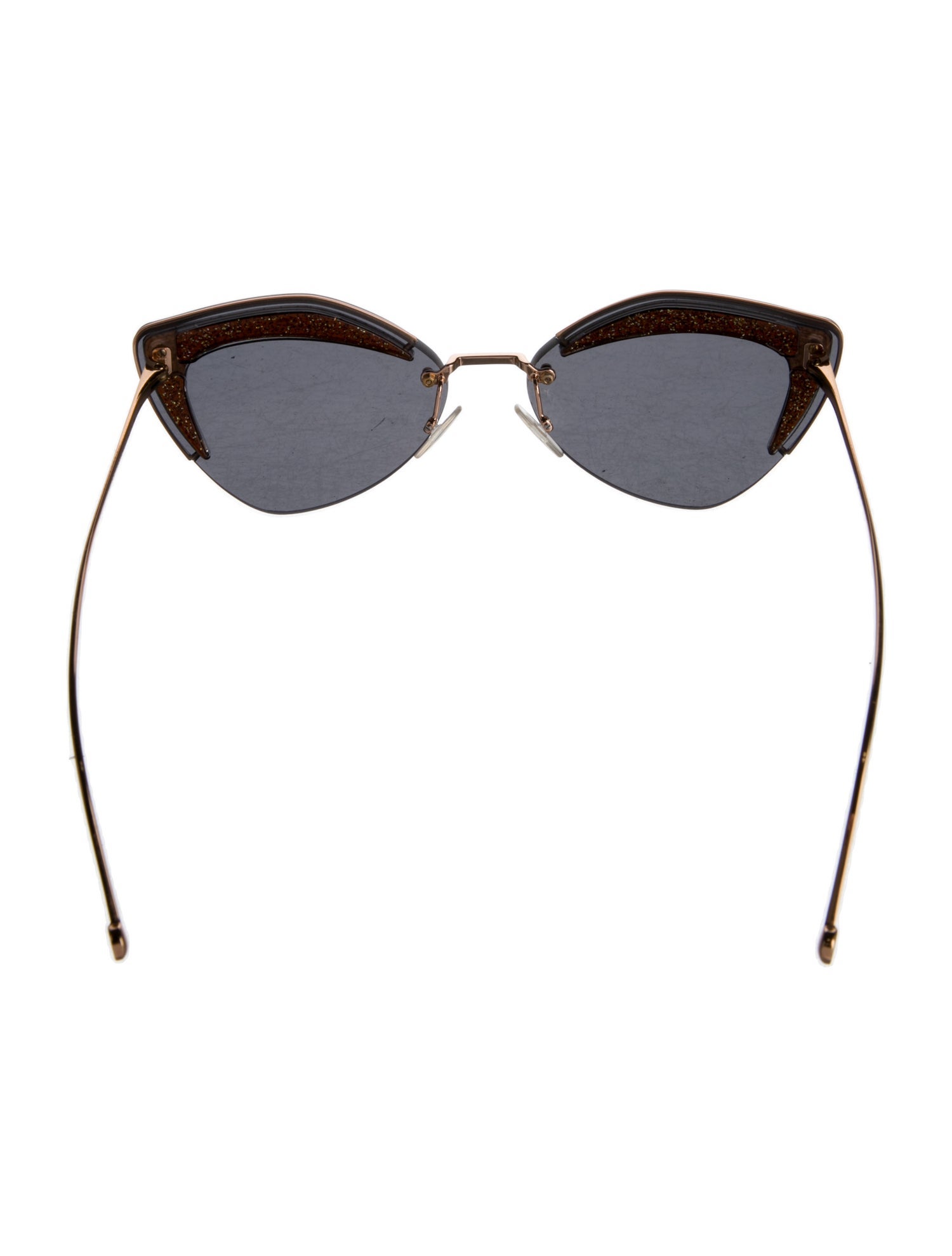 Fendi Cat-Eye Tinted Sunglasses