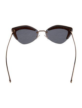 Fendi Cat-Eye Tinted Sunglasses