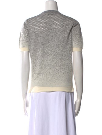 Fendi Wool Crew Neck Sweater