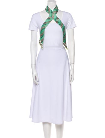 Fendi Silk Zucca FF Logo Stole