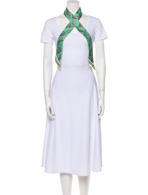 Fendi Silk Zucca FF Logo Stole