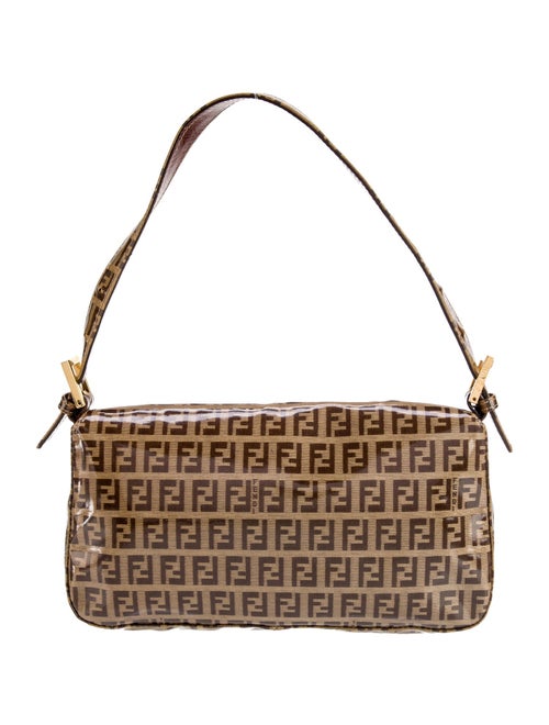 Fendi Zucchino FF Shoulder Bag