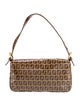 Fendi Zucchino FF Shoulder Bag