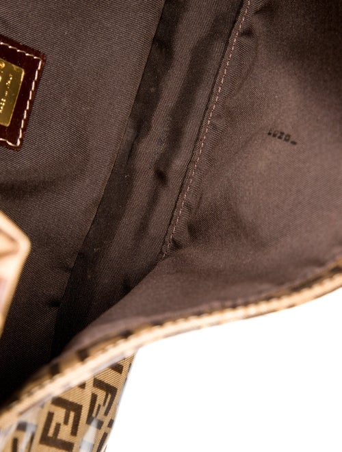 Fendi Zucchino FF Shoulder Bag