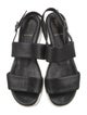 Fendi Leather Slingback Sandals