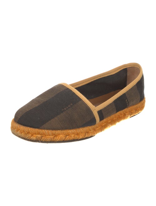 Fendi Canvas Printed Espadrilles