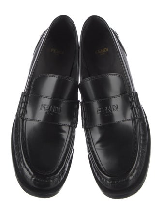 Fendi Patent Leather Loafers