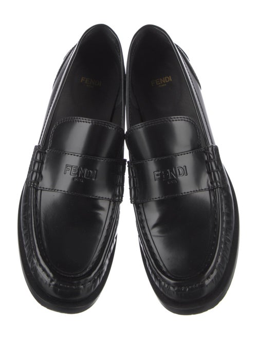 Fendi Patent Leather Loafers
