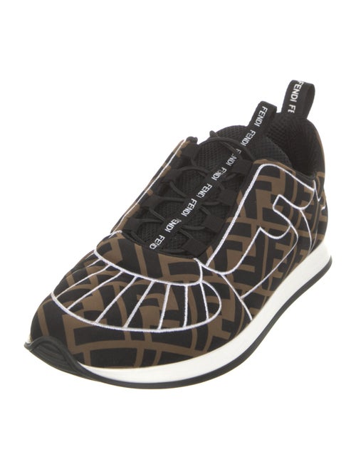 Fendi Zucca FF Logo Printed Sneakers