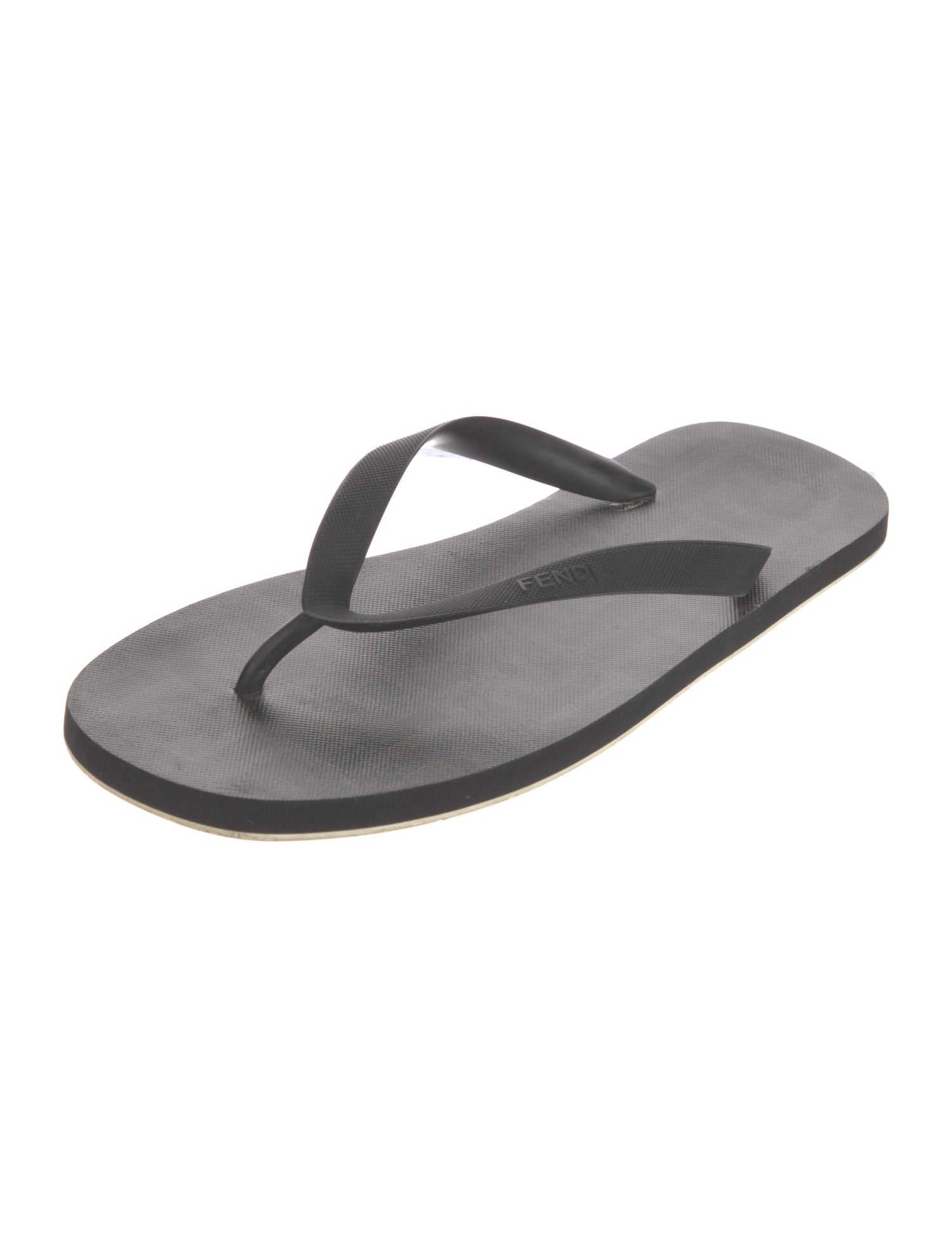 Fendi Rubber Flip Flops