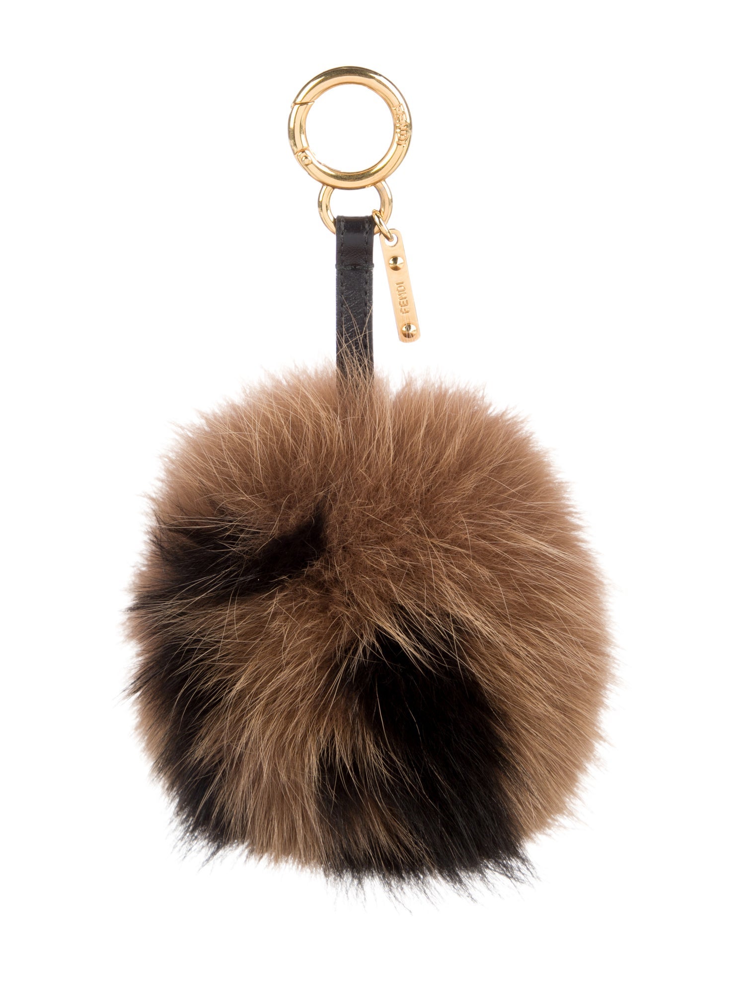 Fendi Fur Pom Pom Bag Bug Charm