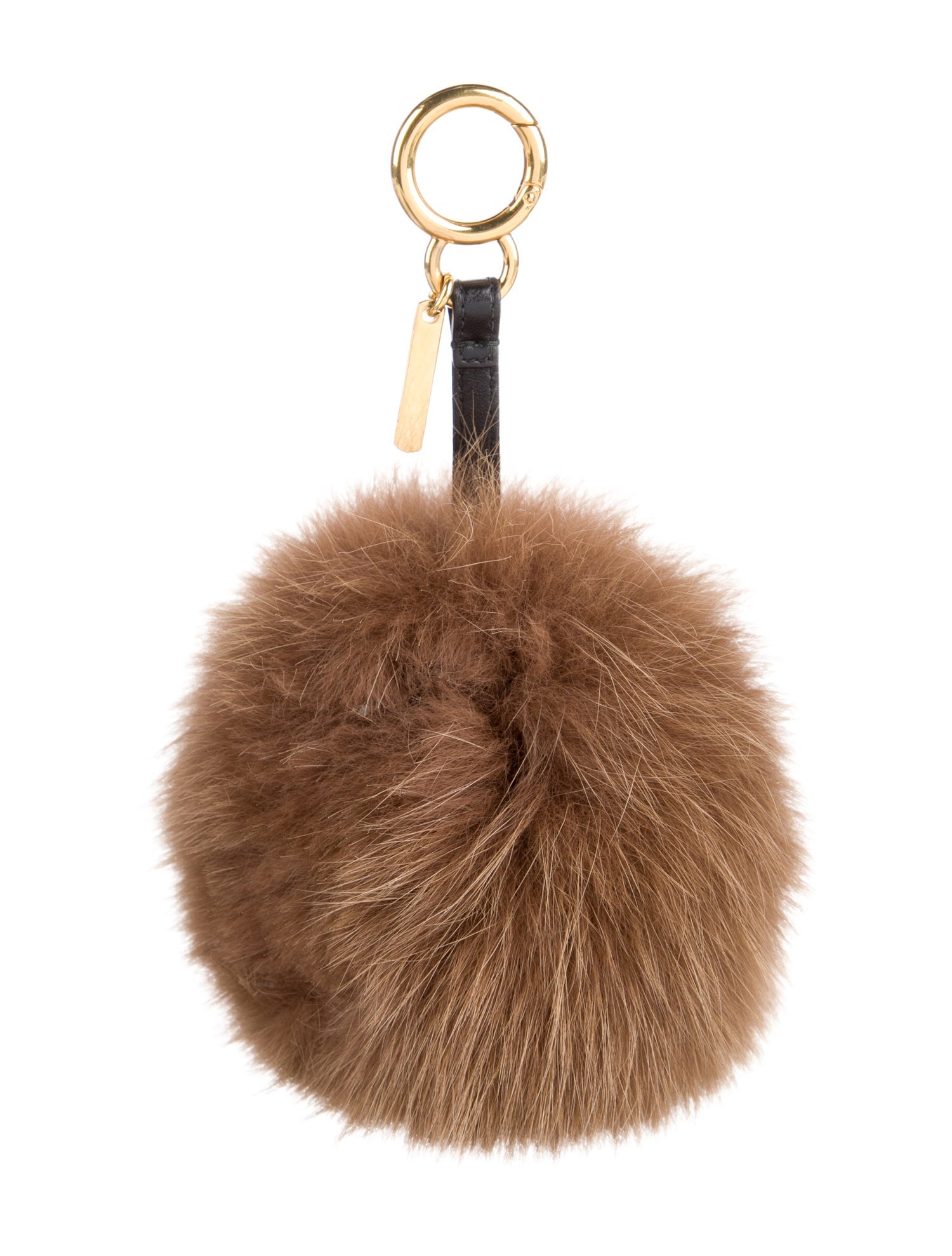 Fendi Fur Pom Pom Bag Bug Charm