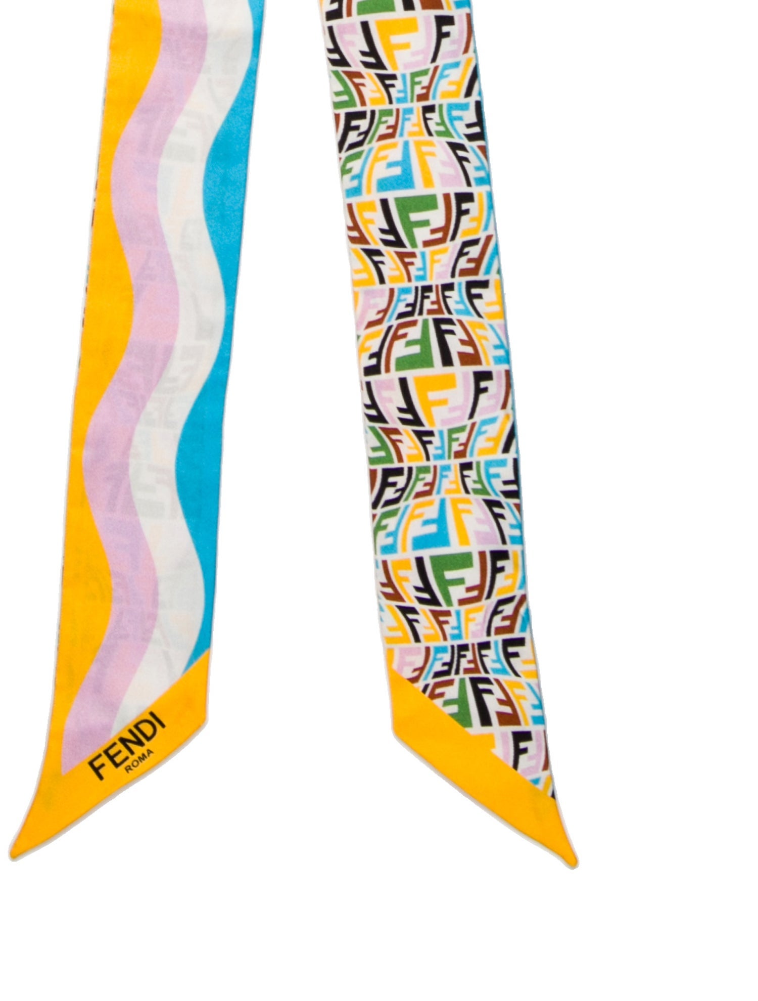 Fendi Silk Printed Stole