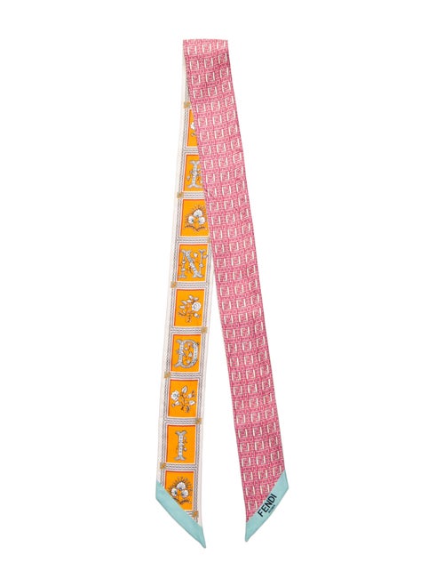 Fendi Silk Printed Stole