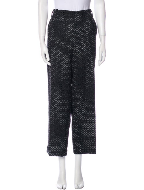 Fendi Virgin Wool Straight Leg Pants