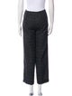 Fendi Virgin Wool Straight Leg Pants