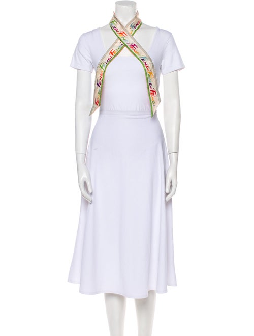 Fendi Silk Printed Stole