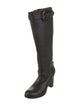 Fendi Leather Moto Boots