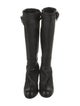 Fendi Leather Moto Boots