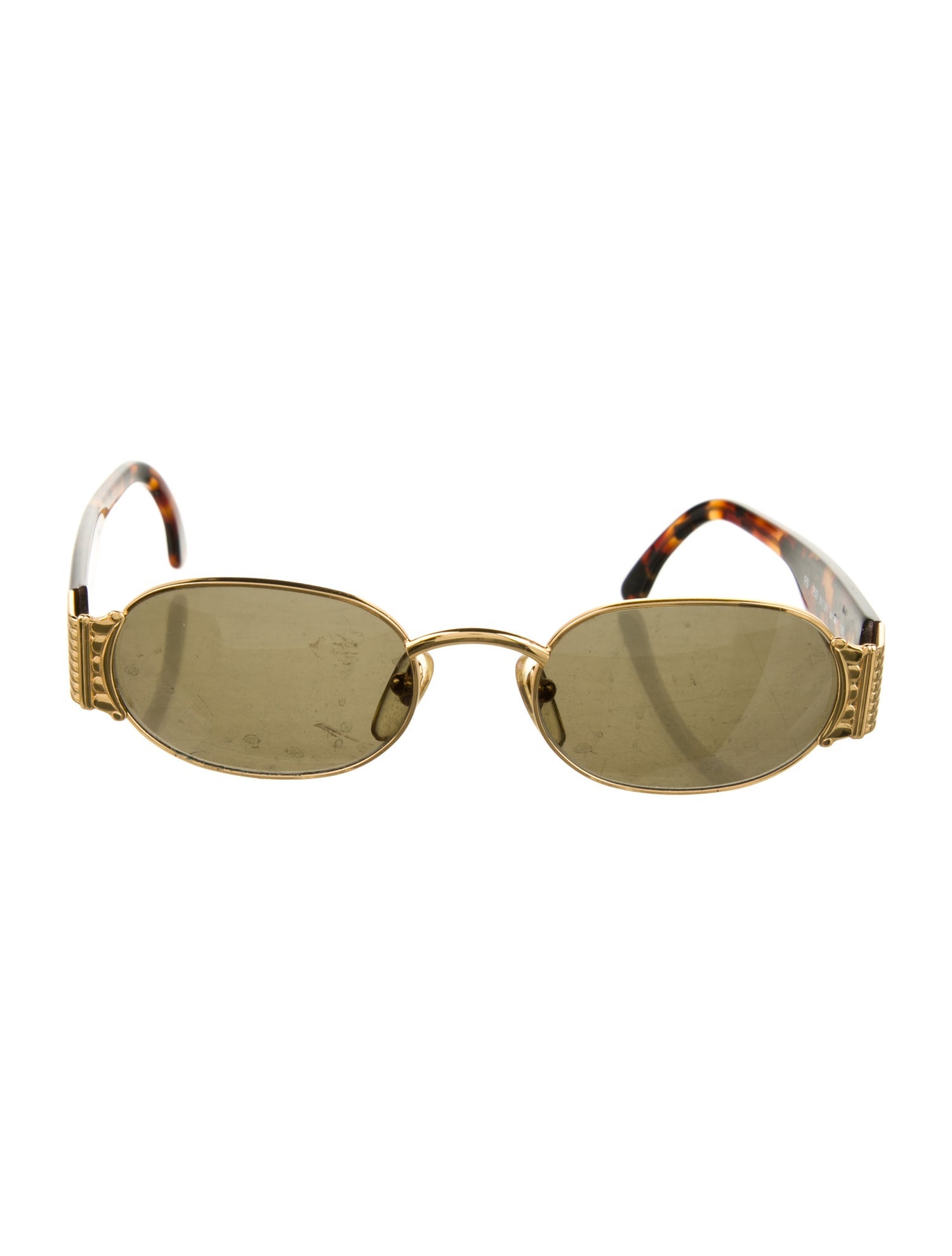 Fendi Vintage Zucca FF Logo Sunglasses