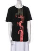 Fendi Graphic Print Crew Neck T-Shirt