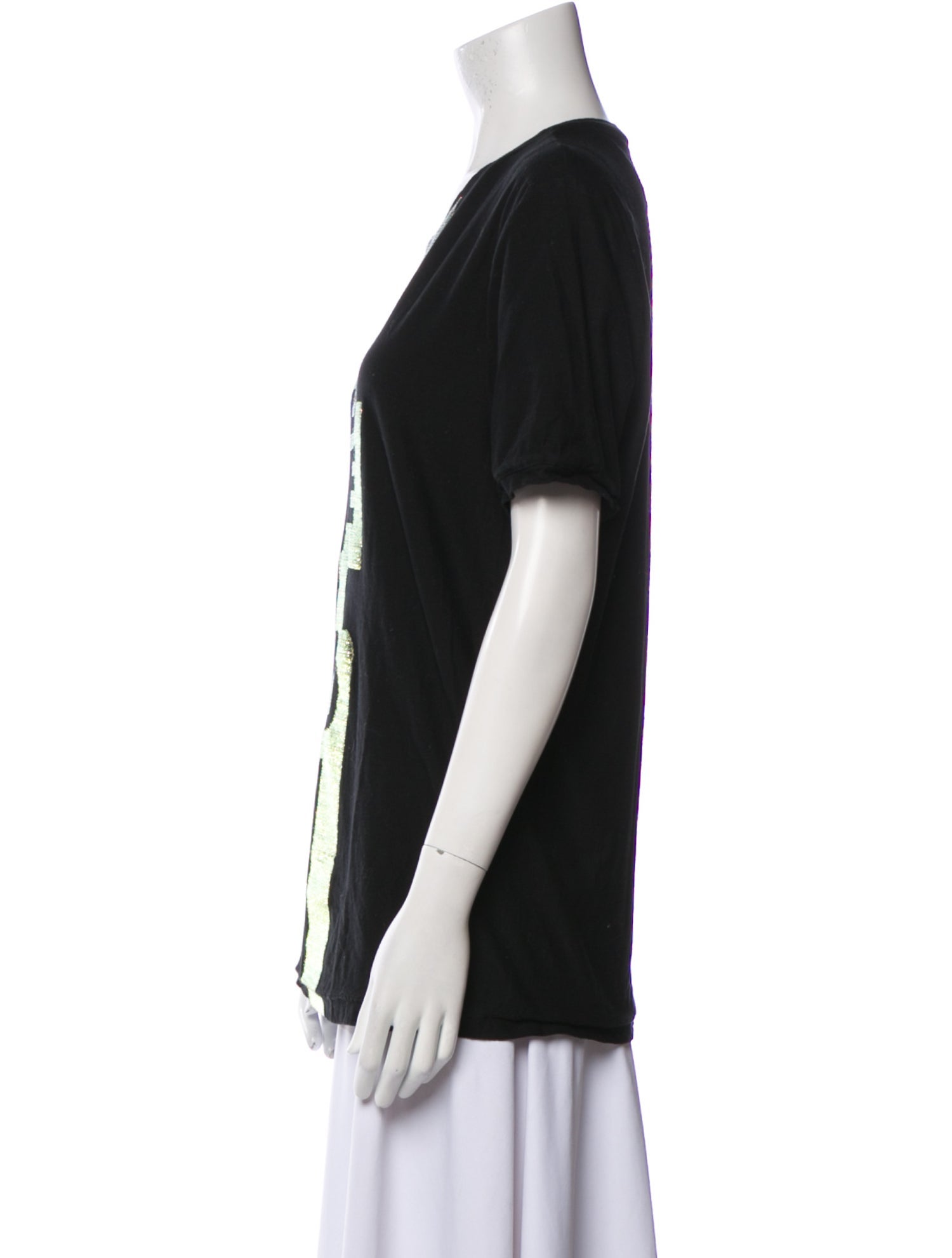 Fendi Graphic Print Crew Neck T-Shirt