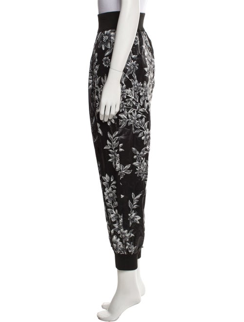 Fendi Floral Print Skinny Leg Pants