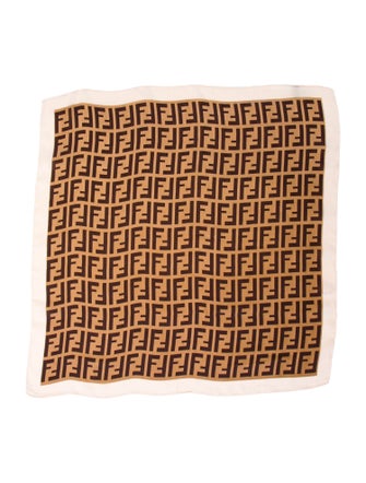 Fendi Silk Printed Scarf