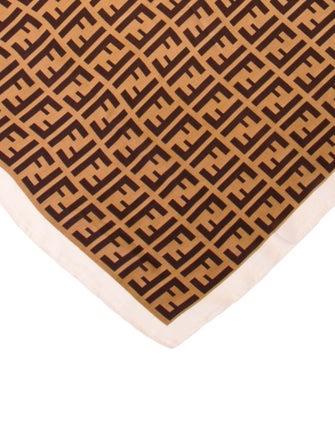 Fendi Silk Printed Scarf