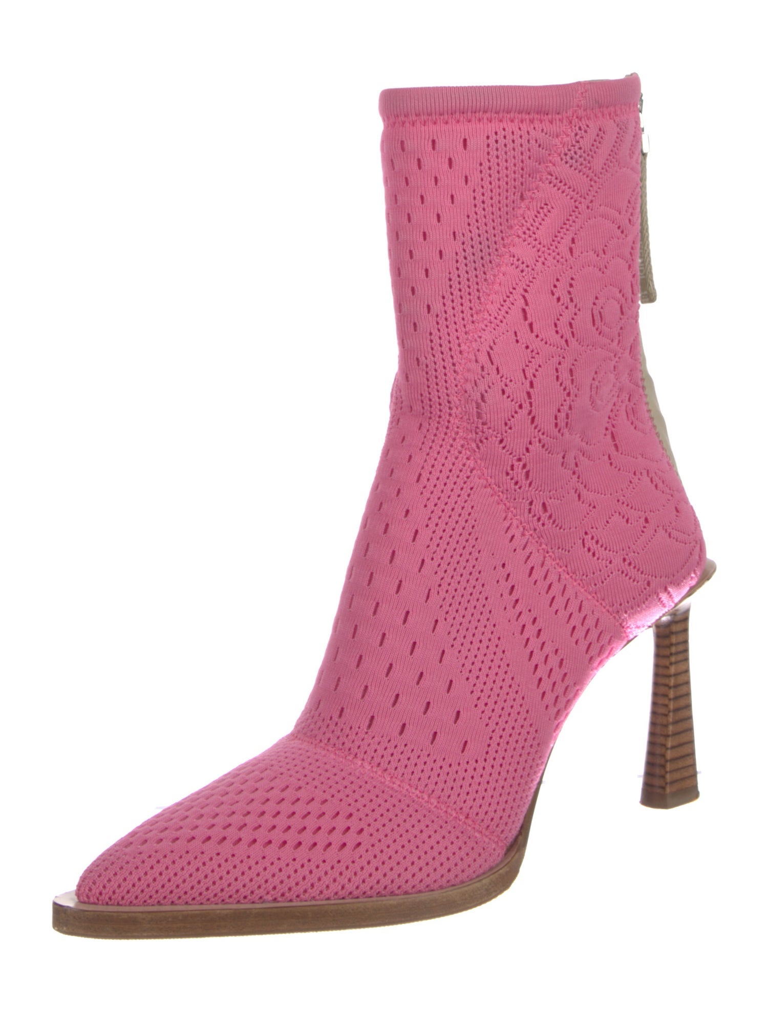 Fendi Patterned Sock Boots