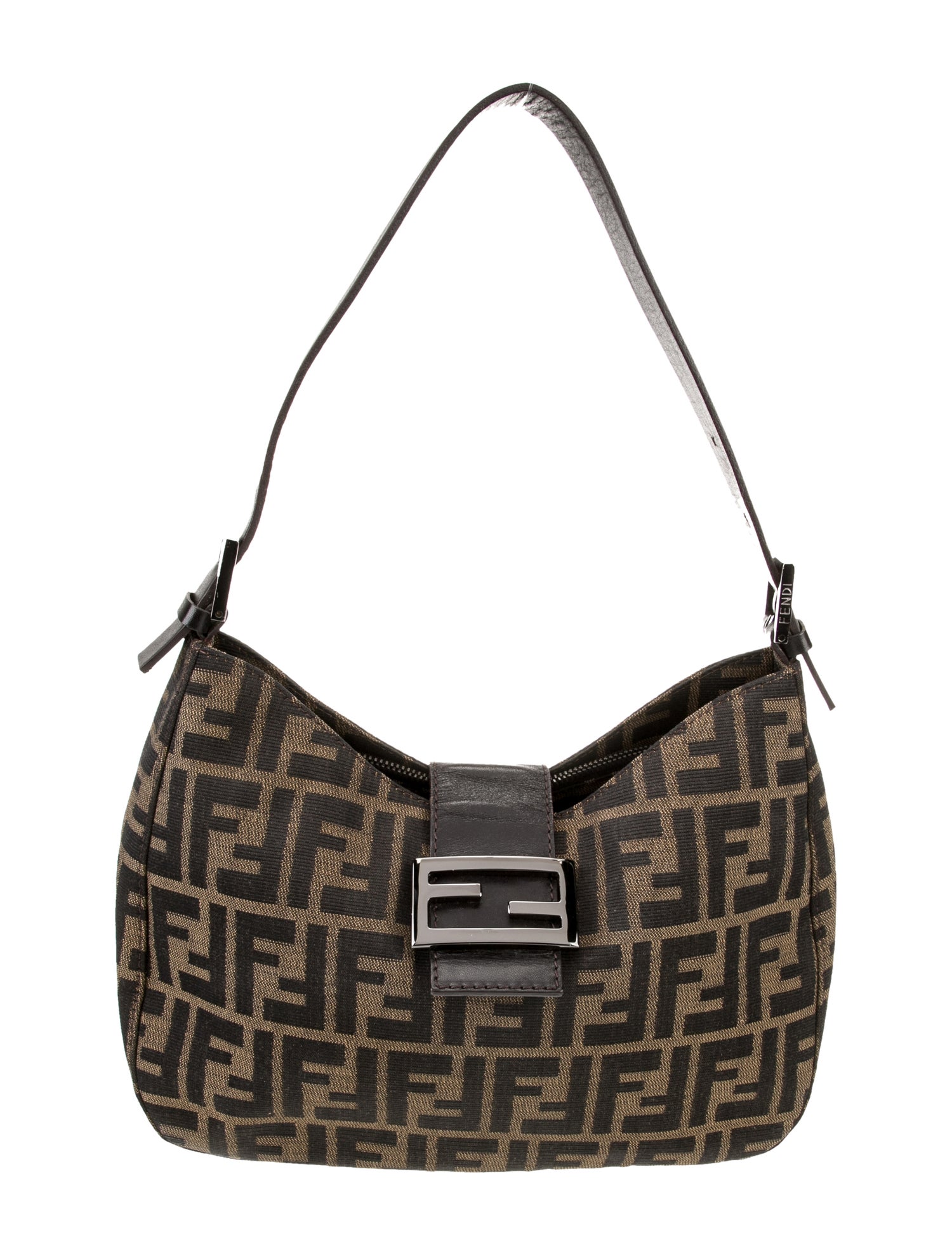Fendi Zucca FF Shoulder Bag