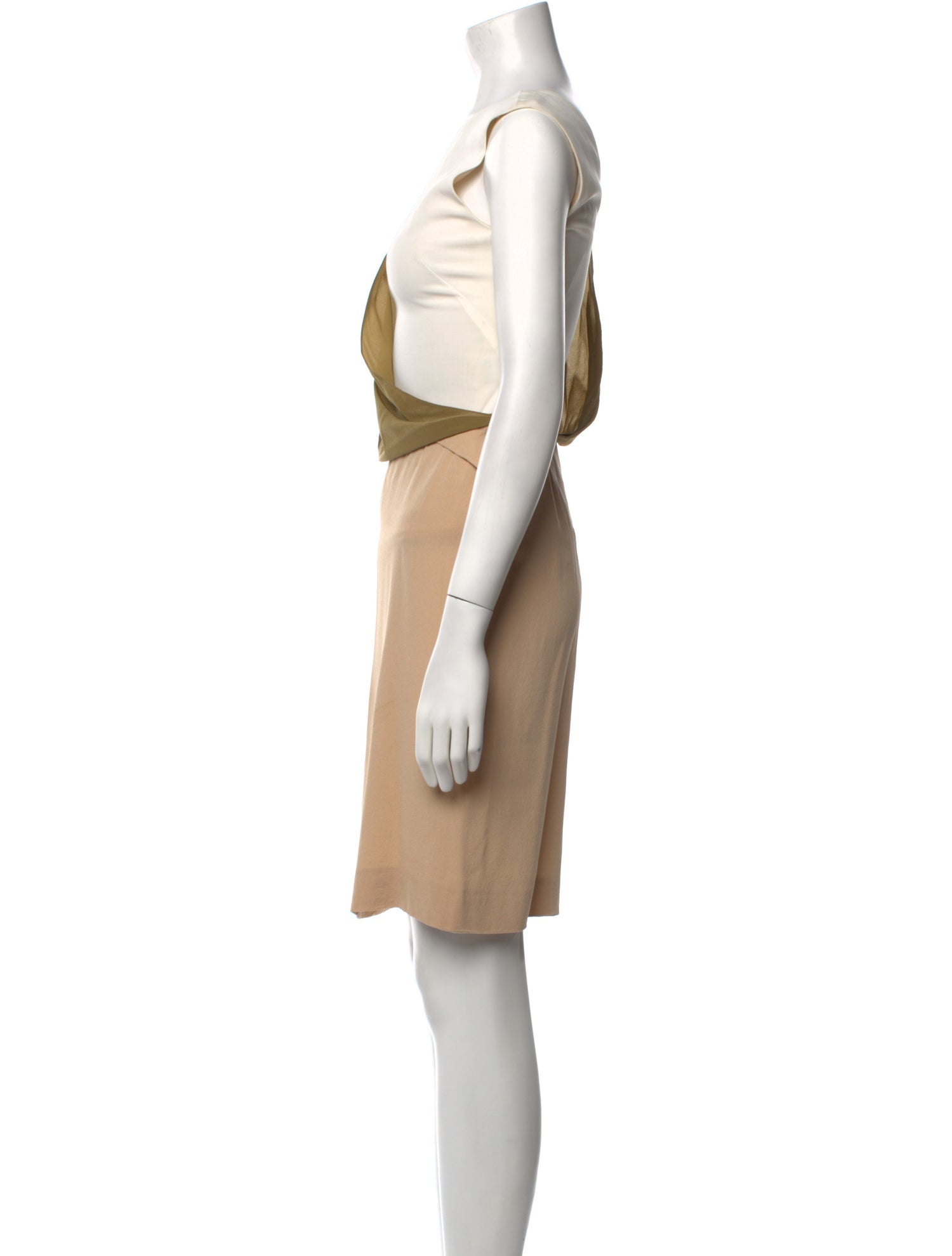 Fendi Silk Knee-Length Dress