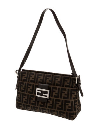 Fendi Zucca FF Shoulder Bag