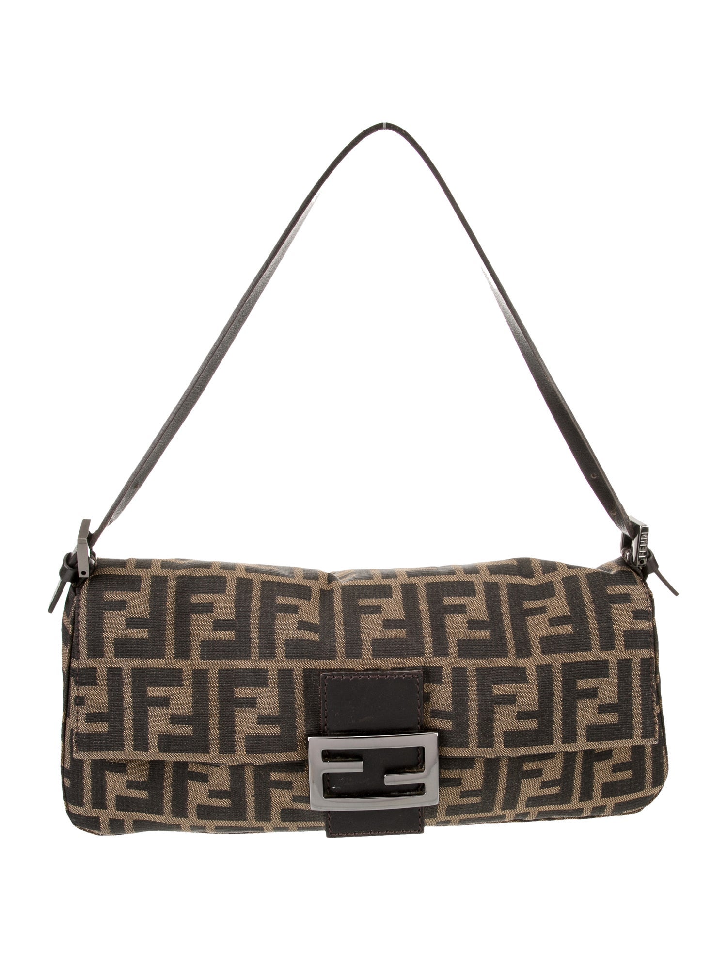 Fendi Zucca FF Shoulder Bag