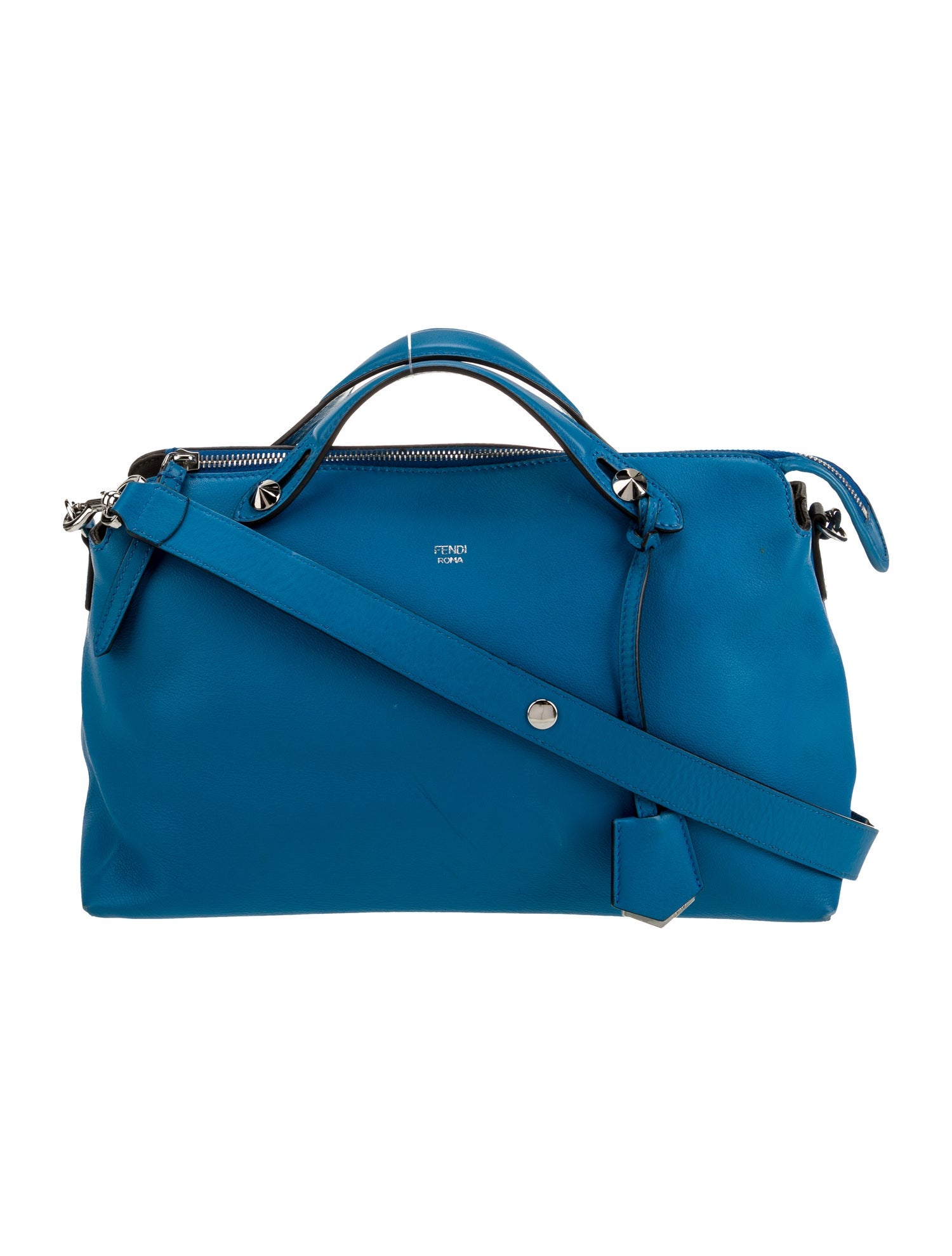 Fendi Leather Top Handle Bag