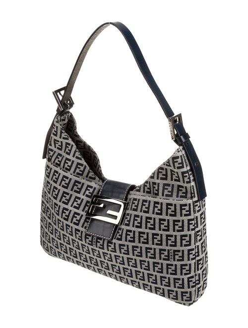 Fendi Zucchino FF Shoulder Bag