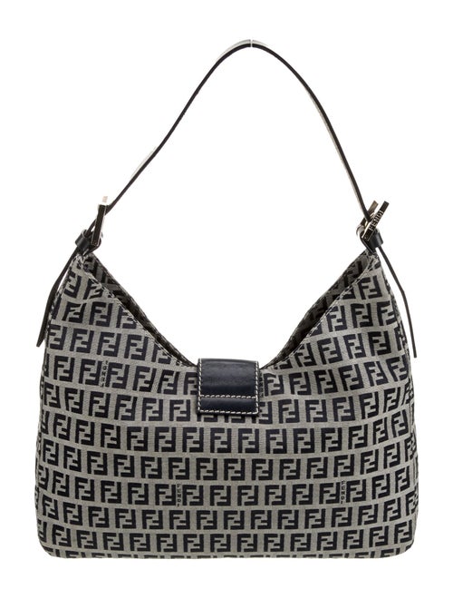 Fendi Zucchino FF Shoulder Bag