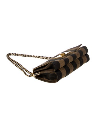 Fendi Pequin Shoulder Bag