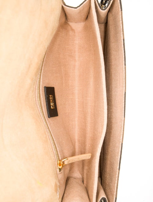 Fendi Pequin Shoulder Bag