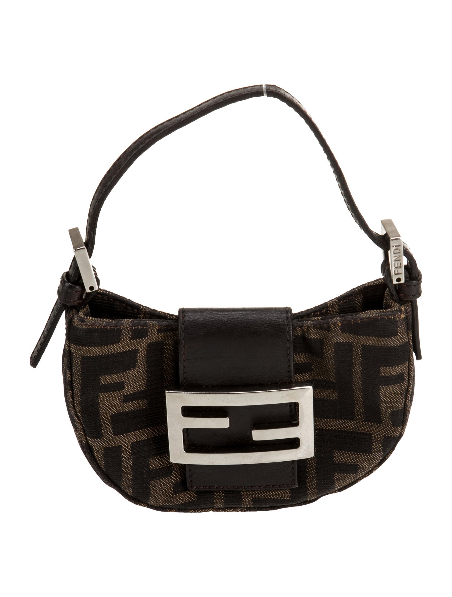 Fendi Zucca FF Top Handle Bag