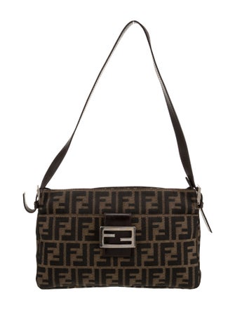 Fendi Canvas Shoulder Bag