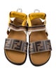 Fendi Kids' Pattern Print Sandals