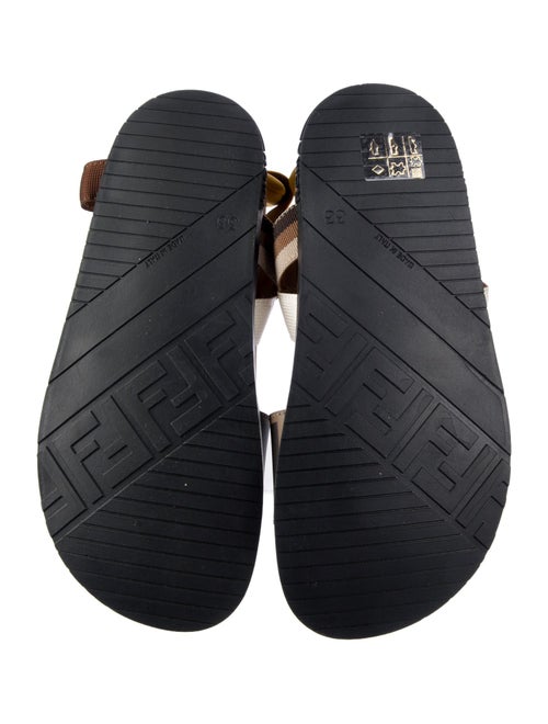 Fendi Kids' Pattern Print Sandals