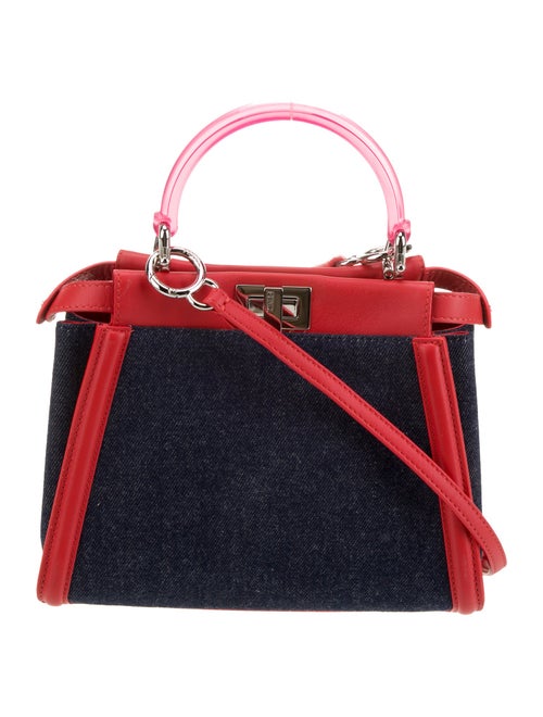 Fendi Denim Peekaboo Mini