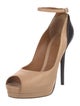 Fendi Leather D'Orsay Pumps